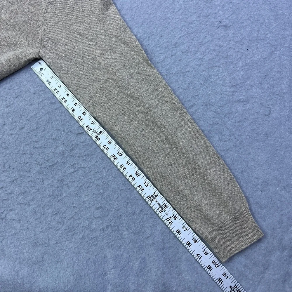 WoolOvers Turtleneck Sweater Womens Large Brown Cashmere/Wool‎ Polo Knit Jumper - Picture 5 of 9